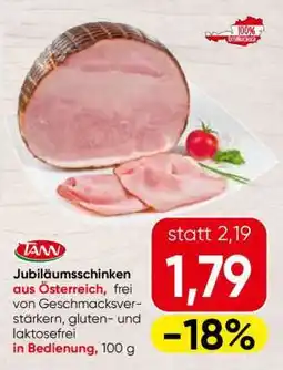 Spar Jubiläumsschinken Angebot