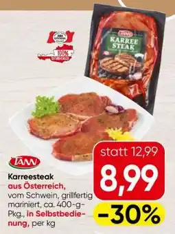 Spar Karreesteak Angebot