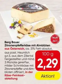Spar Berg Bauer Zitronenpfefferkäse mit Almblüten Angebot