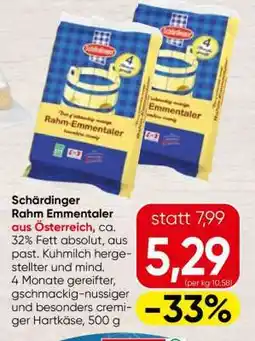 Spar Schärdinger Rahm-Emmentaler Angebot