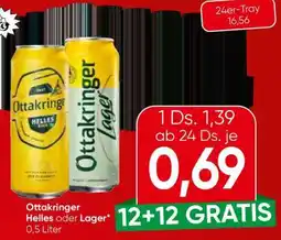 Spar Ottakringer Helles oder Lager Angebot