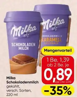 Spar Milka Schokoladenmilch Angebot