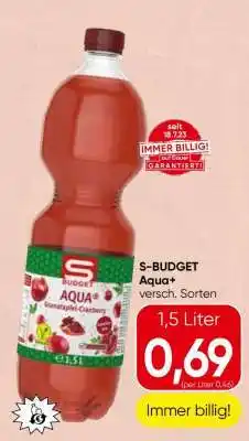 Spar S-BUDGET Aqua+ Angebot