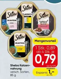 Spar Sheba Katzennahrung Angebot