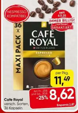 Eurospar Cafe Royal Angebot