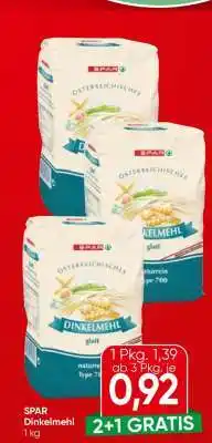 Eurospar SPAR Dinkelmehl Angebot