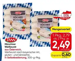 Eurospar Münchner Weißwurst Angebot