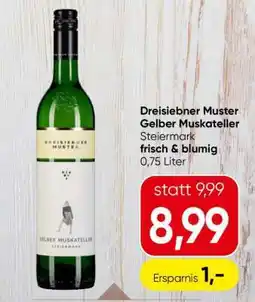 Eurospar Dreisiebner Muster Gelber Muskateller Angebot