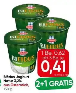 Eurospar Bifidus Joghurt Natur 3,2% Angebot