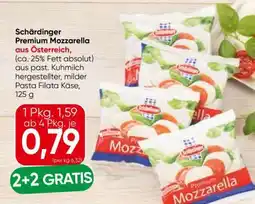 Eurospar Schärdinger Premium Mozzarella Angebot