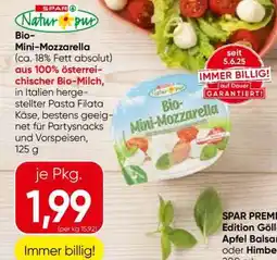 Eurospar Bio-Mini-Mozzarella Angebot