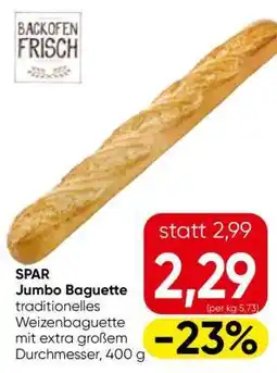 Eurospar SPAR Jumbo-Baguette Angebot