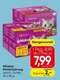 Eurospar Whiskas Katzennahrung Angebot