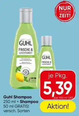 Eurospar Guhl Shampoo Angebot