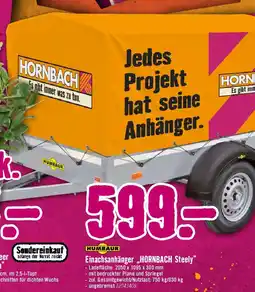 Hornbach Einachsanhänger HORNBACH Steely Angebot
