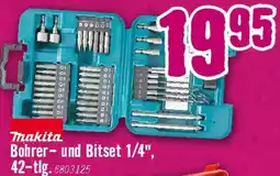 Hornbach Bohrer und Bitset 1/4 Angebot