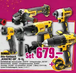 Hornbach DEWALT Akku Kombopack DCK607M2-QW Angebot