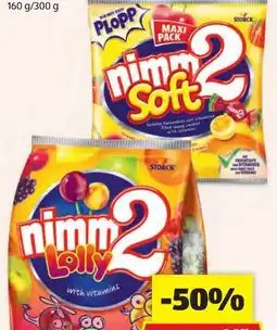 Hofer Storck Nimm2 Lachgummi Lolly Angebot
