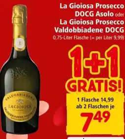Interspar La Gioiosa Prosecco Valdobbiadene Angebot