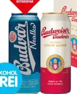 Interspar Budweiser Budvar (CZ) Czech Lager Original Angebot