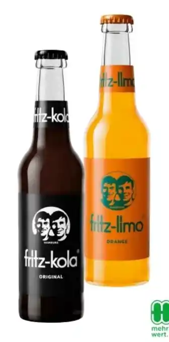 Interspar Fritz-Kola Limonaden Angebot