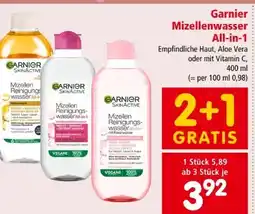 Interspar Garnier Mizellen Reinigungswasser Angebot