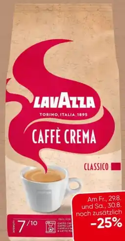 Spar Lavazza Caffè Crema Classico Angebot