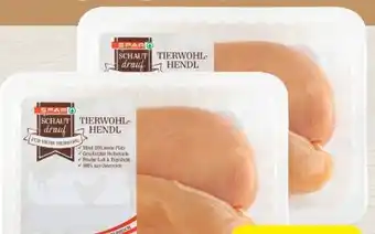 Spar Spar Schaut drauf Tierwohl-Hendl-Filet Angebot