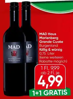 Spar Mad Haus Marienberg Grand Cuvée Angebot