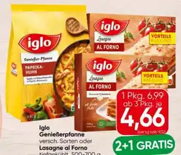 Spar Iglo Genießer-Pfanne Angebot