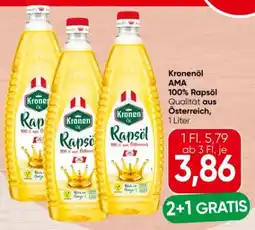 Spar Kronenöl Rapsöl Angebot