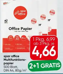 Spar Spar Office Multifunktionspapier Angebot