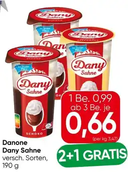 Eurospar Danone Dany Sahne Angebot