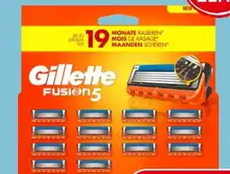 Eurospar Gillette Rasierklingen Fusion5 Angebot