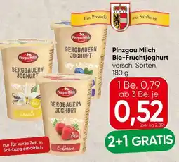 Spar Pinzgau Milch Bergbauern Fruchtjoghurt Angebot