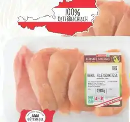 SPAR Gourmet Spar Feinstes Geflügel Hendl-Filetschnitzel Angebot