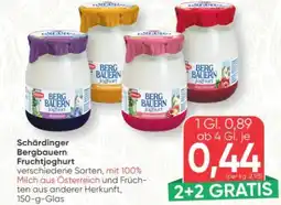 SPAR Gourmet Schärdinger Bergbauern Joghurt Angebot