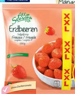 Hofer All Seasons Erdbeeren Früchtemischung Angebot
