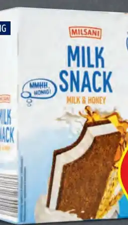Hofer Milsani Milk-Snack Honig Angebot