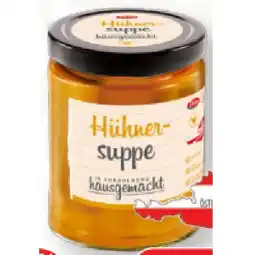 SPAR Gourmet in Vorarlberg hausgemachte Hühnersuppe SPAR Gourmet Angebot