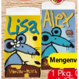 Spar Alex Schokomilch oder Lisa Vanillemilch SPAR Angebot