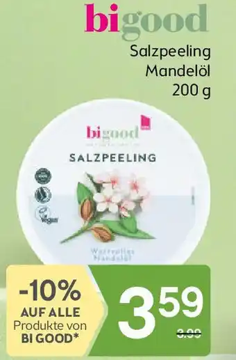 Bipa Salzpeeling Mandelöl Angebot