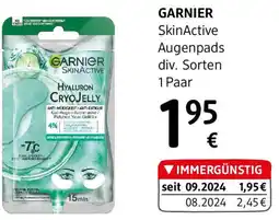 dm GARNIER SkinActive Augenpads div. Sorten Angebot