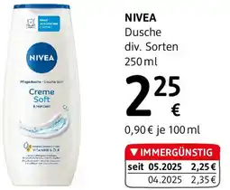 dm NIVEA Dusche div. Sorten Angebot