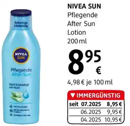 dm NIVEA SUN Pflegende After Sun Lotion Angebot