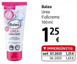 dm Balea Urea Fuẞcreme Angebot