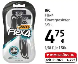 dm BiC Flex4 Einwegrasierer Angebot