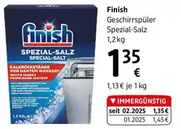 dm Finish Geschirrspüler Spezial-Salz Angebot