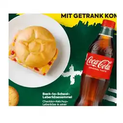 Billa Back-to-School-Leberkäsesemmel & Coca-Cola Limonade div. Sorten 0,5 Liter Flasche BILLA Angebot