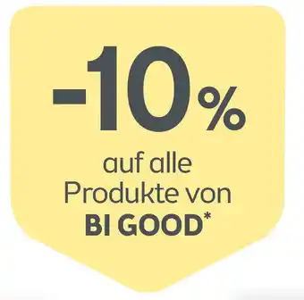 Bipa auf alle Produkte von BI GOOD Angebot
